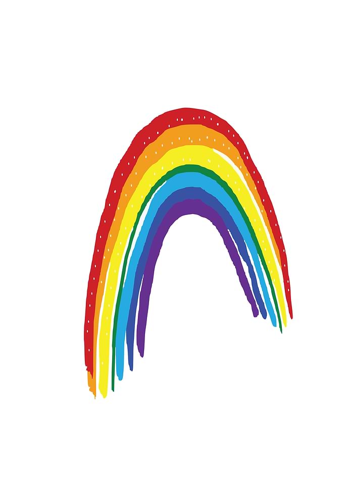 PRIDE RAINBOW DOT