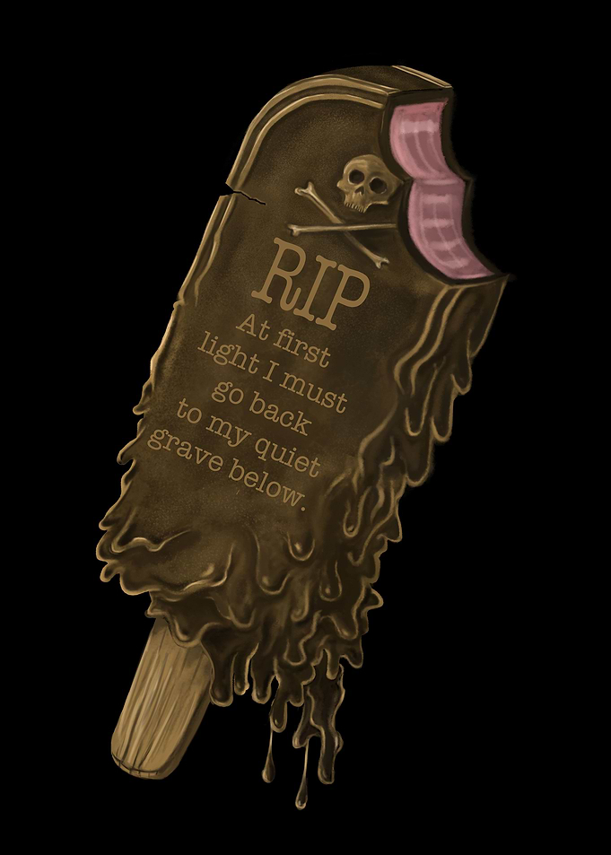 Gravestone Popsicle