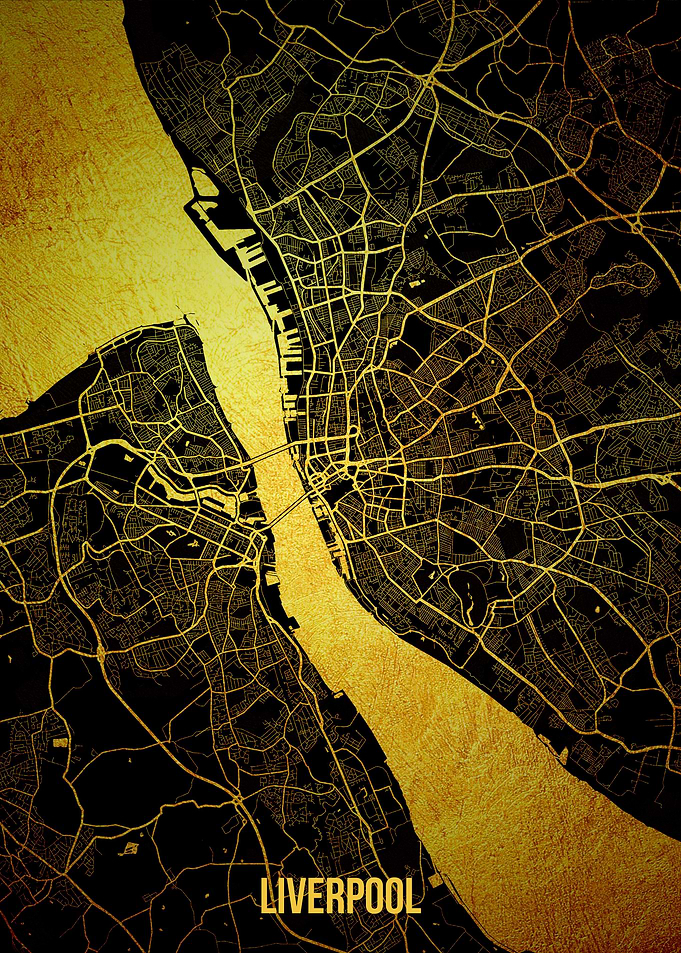 Liverpool gold map