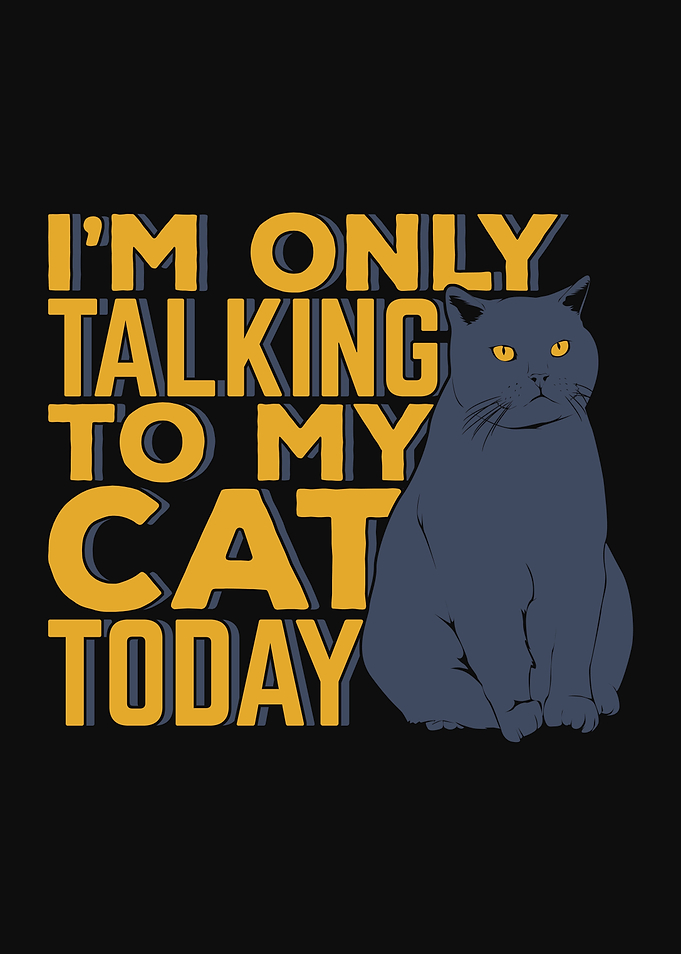 British Blue Cat Design