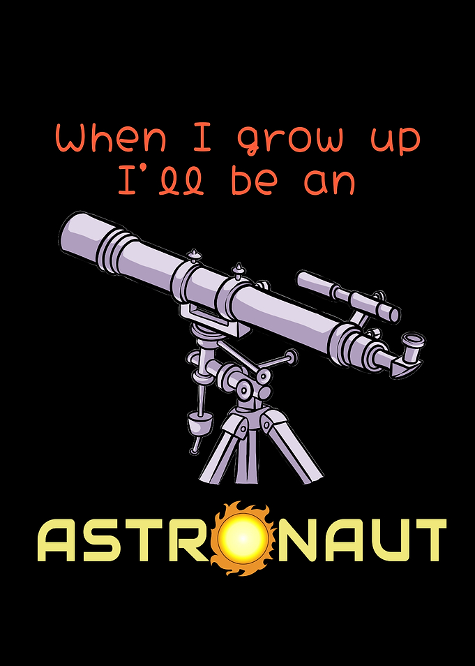 Grow Up Astronaut Kid