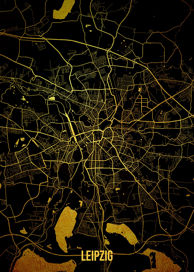 Leipzig gold map