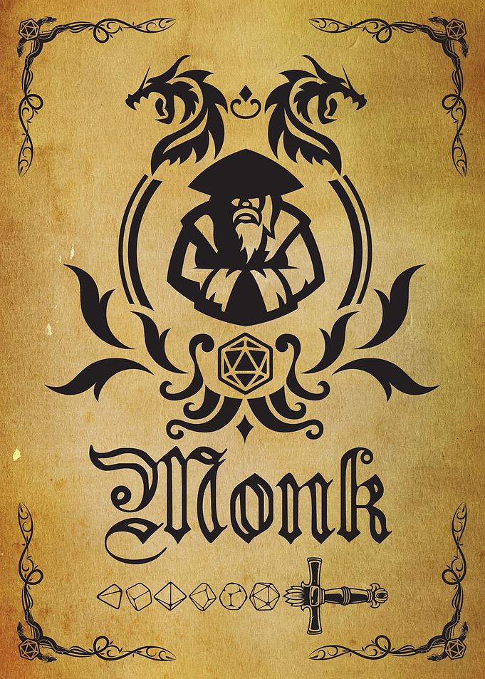 MONK RPG CHARACTER