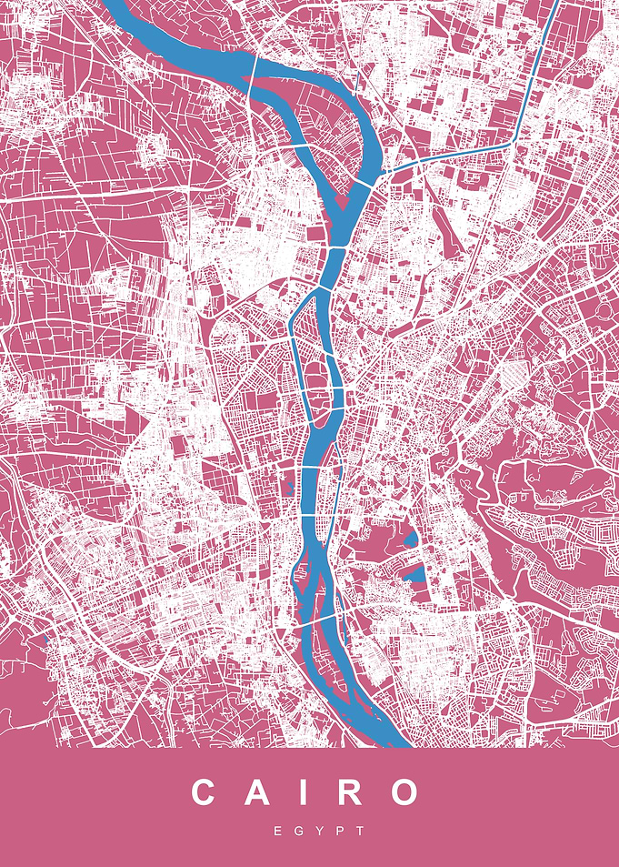 CAIRO Art Map Egypt