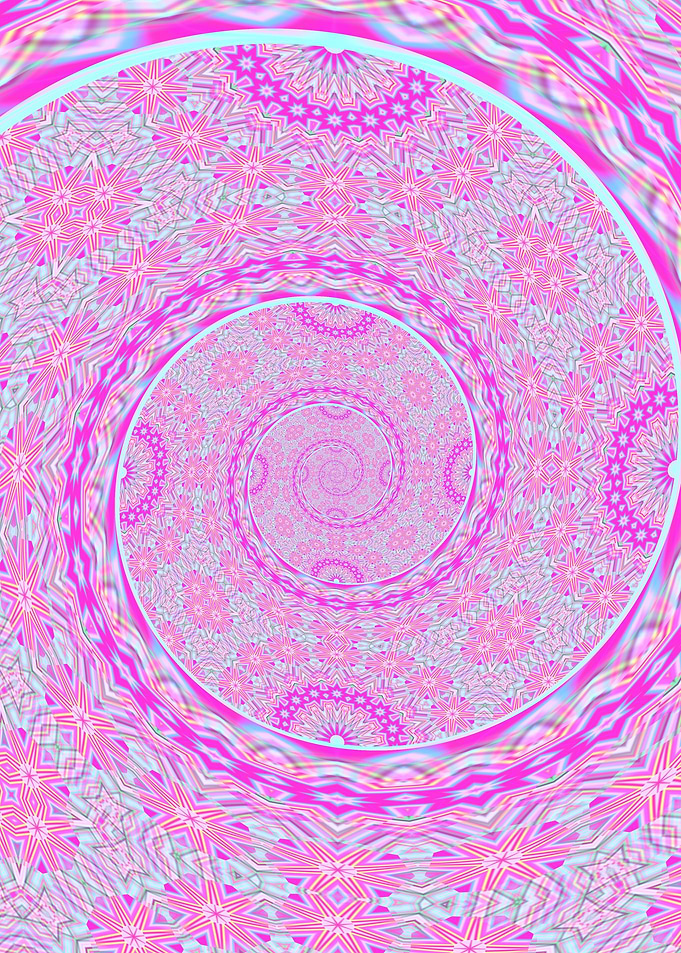 Boho Mandala Spiral