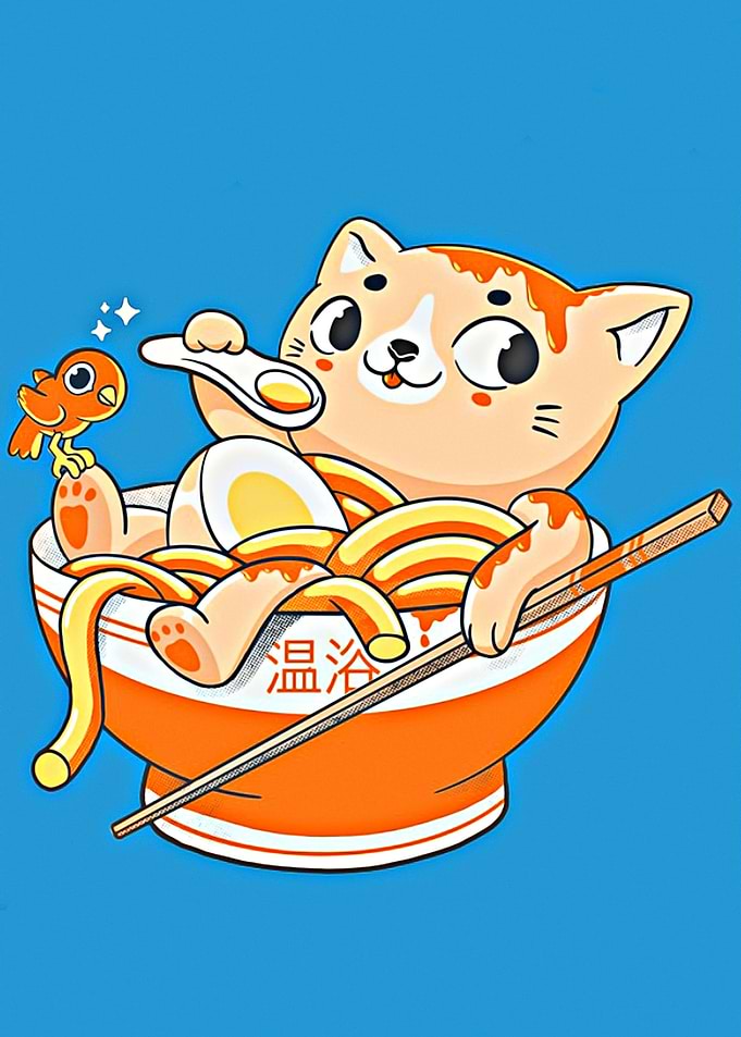 cat ramen