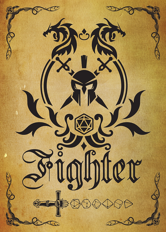 FIGHTER RPG CHARACTER