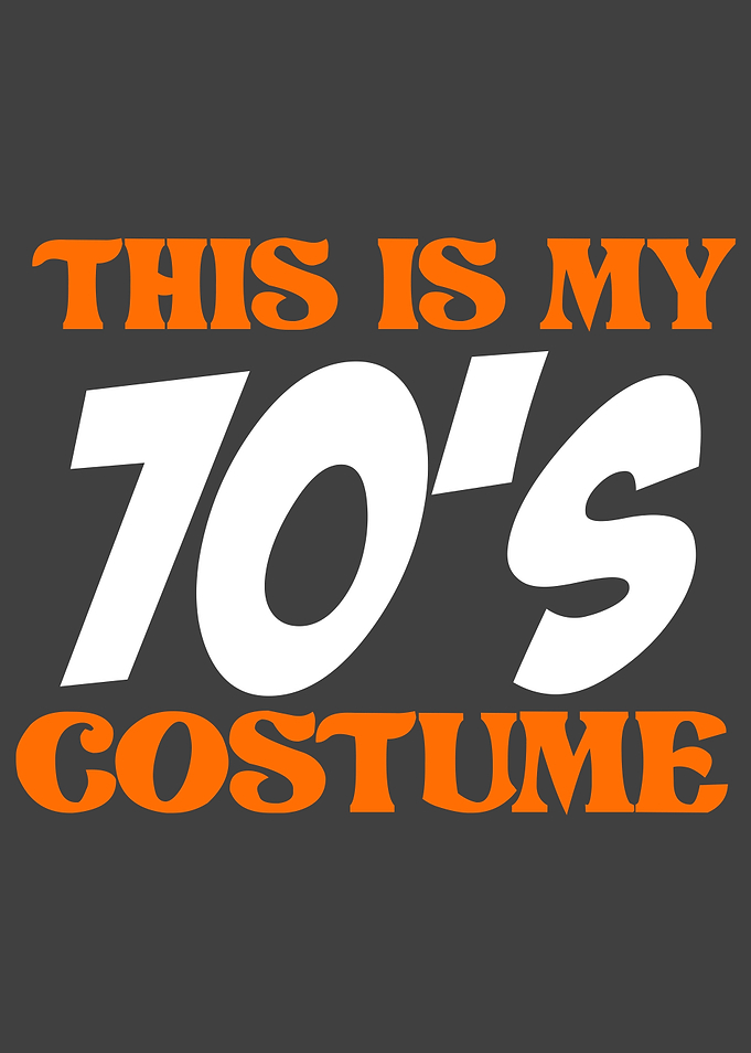 This is my 70s costume
