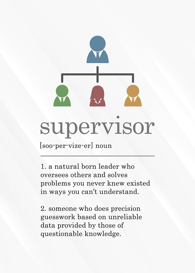 Supervisor Definition Man