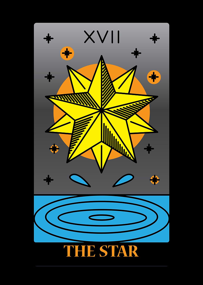 Tarot Card Wall Art Decor