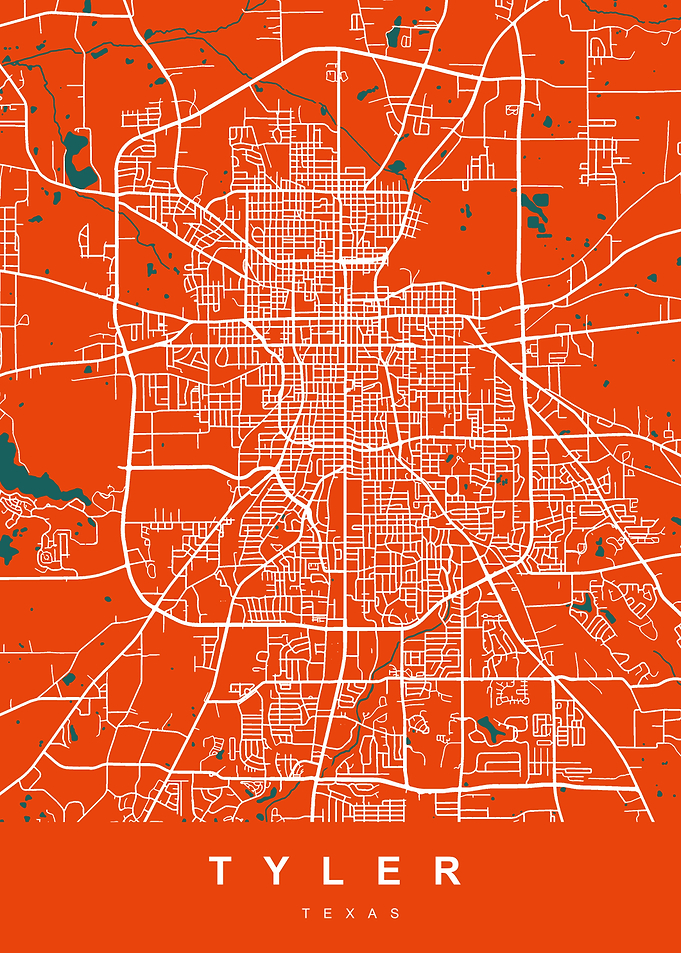 TYLER Art Map Texas