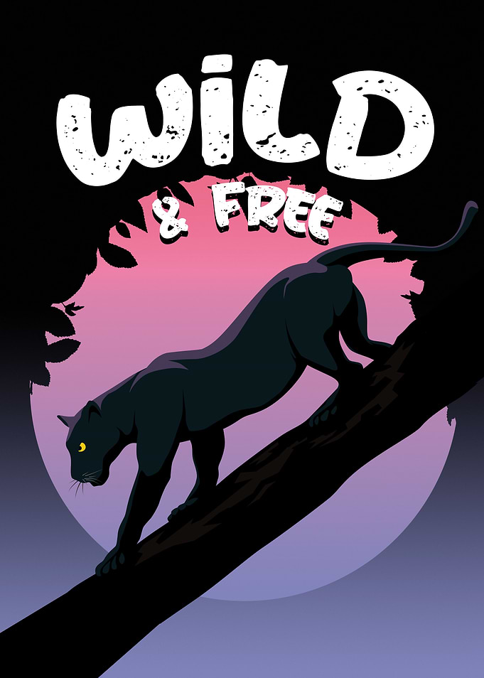 Wild and Free Panther