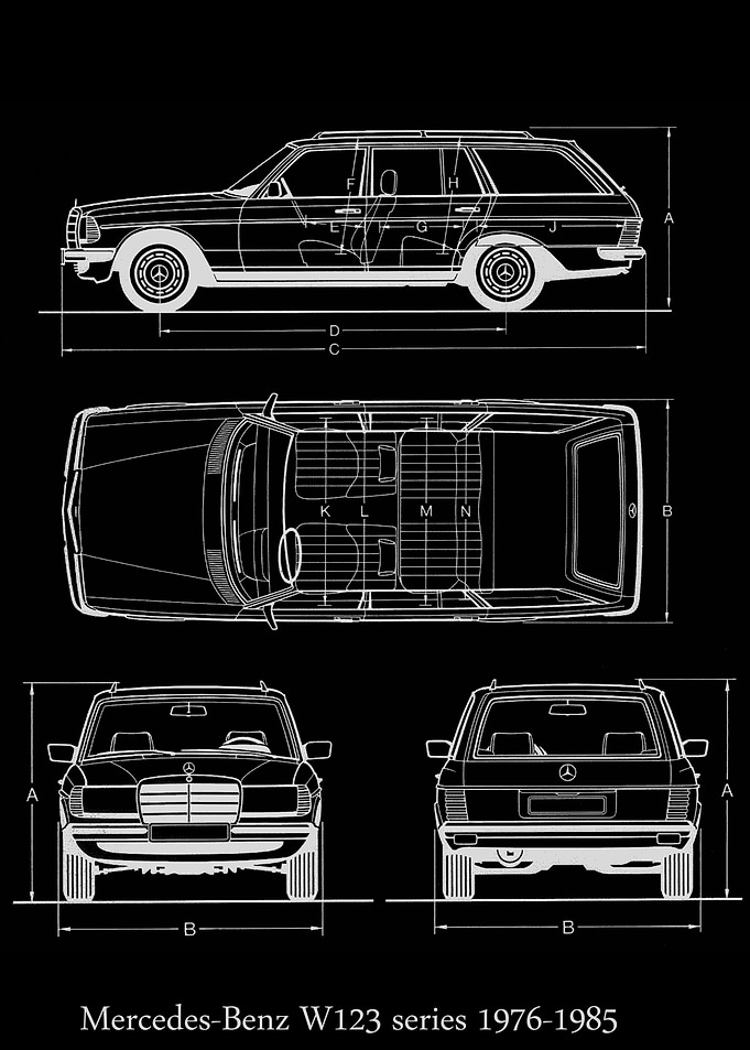 Mercedes Benz W123 series