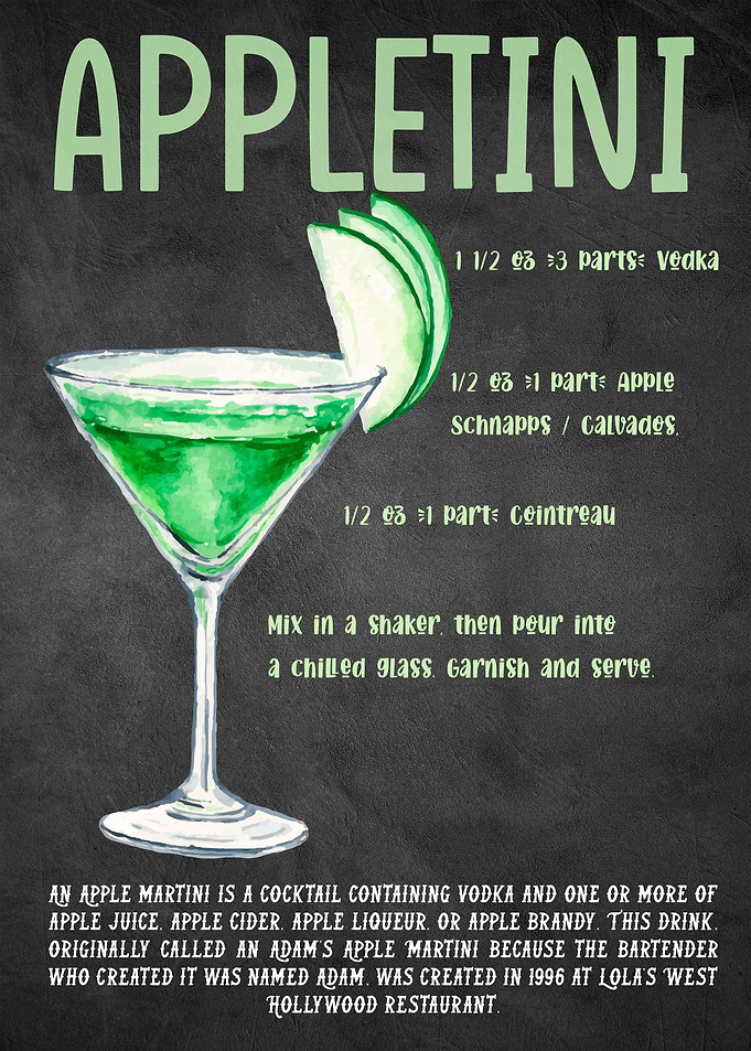 Appletini Apple Martini