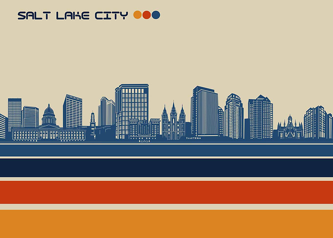 salt lake city skyline