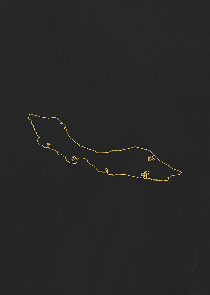 Curacao Map