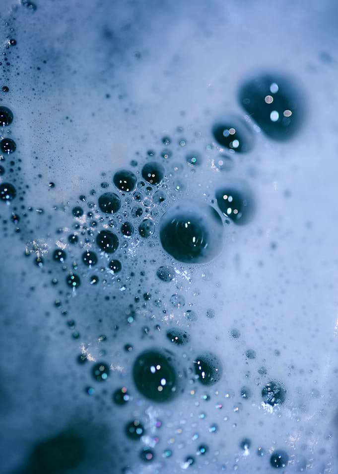 Bubbles macro background