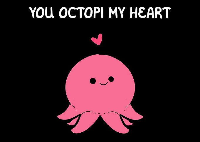 Octopi My Heart Boyfriend