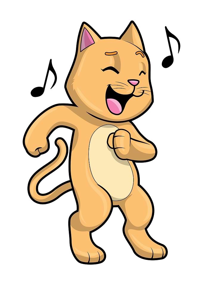 Cat Music Dance