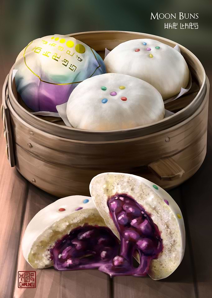Ecliptian Moon Buns