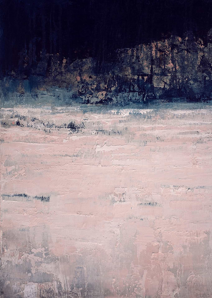 Pink navy landscape