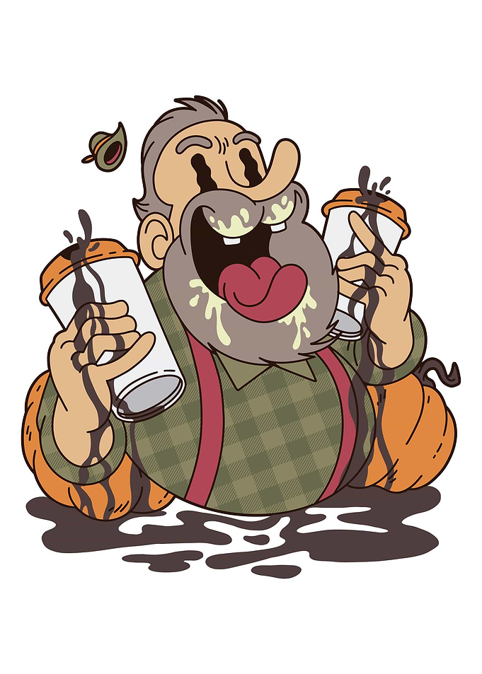 Crazy Coffee Pumpkin Dad