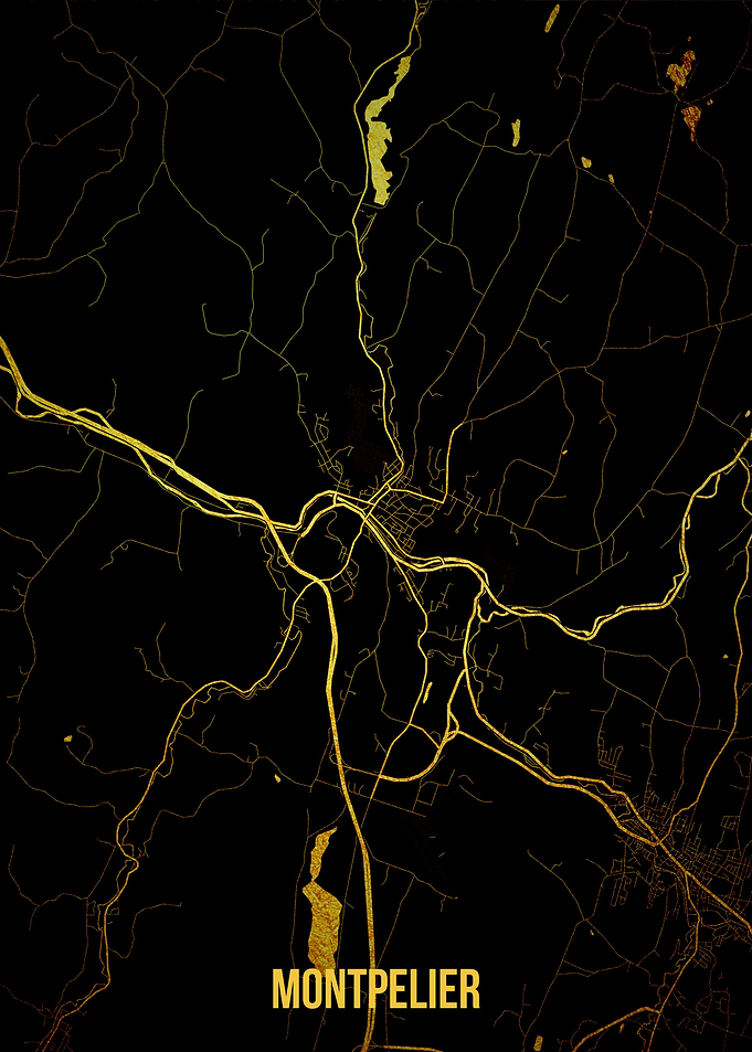 Montpelier gold map