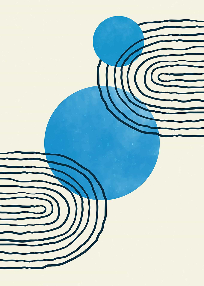 Geometric Line Art 3