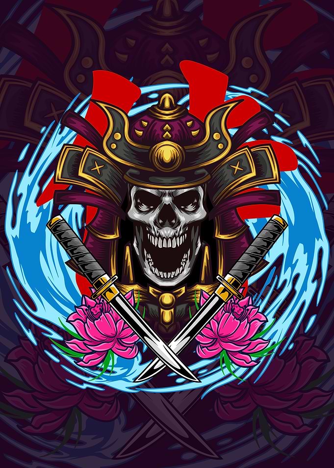 Samurai Skull