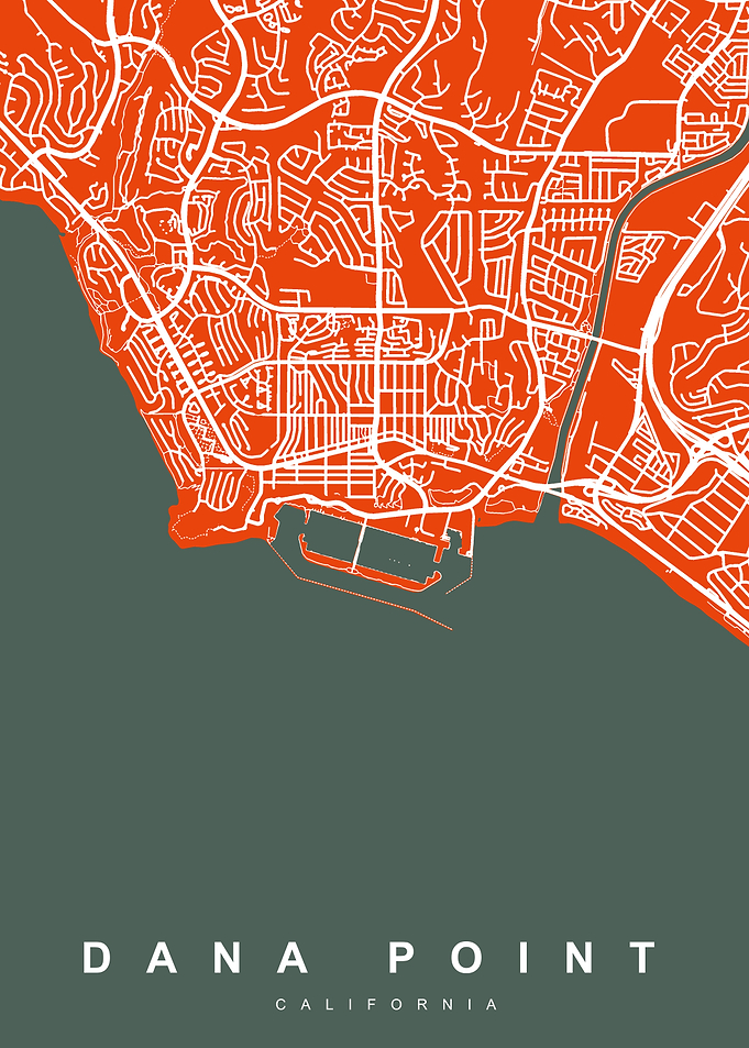 DANA Point Art Map USA