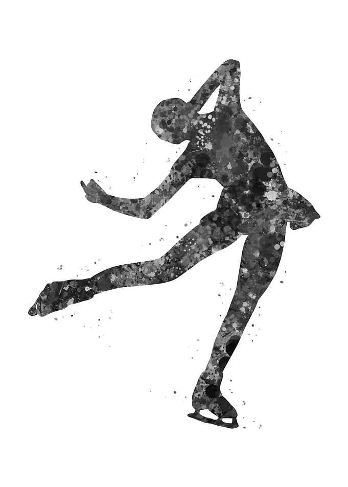 Ice skating