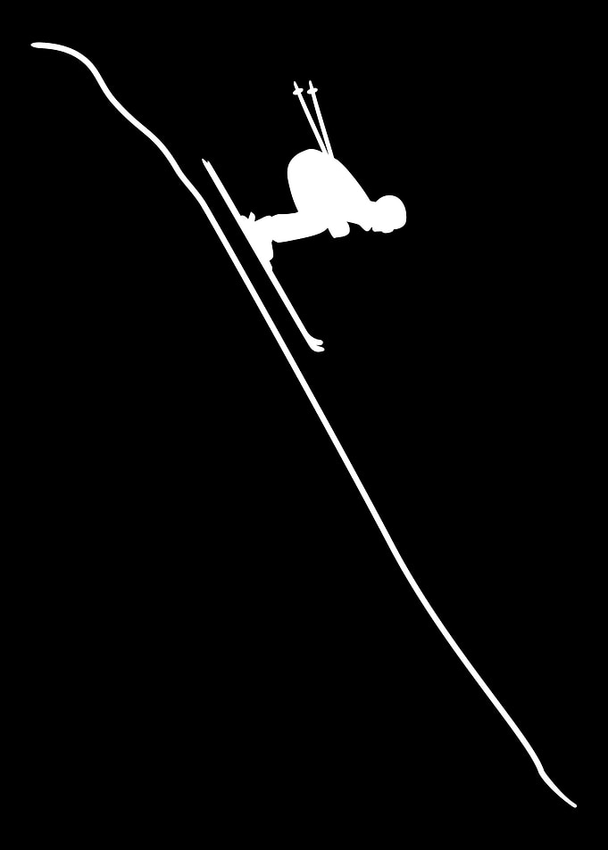 Ski downhill