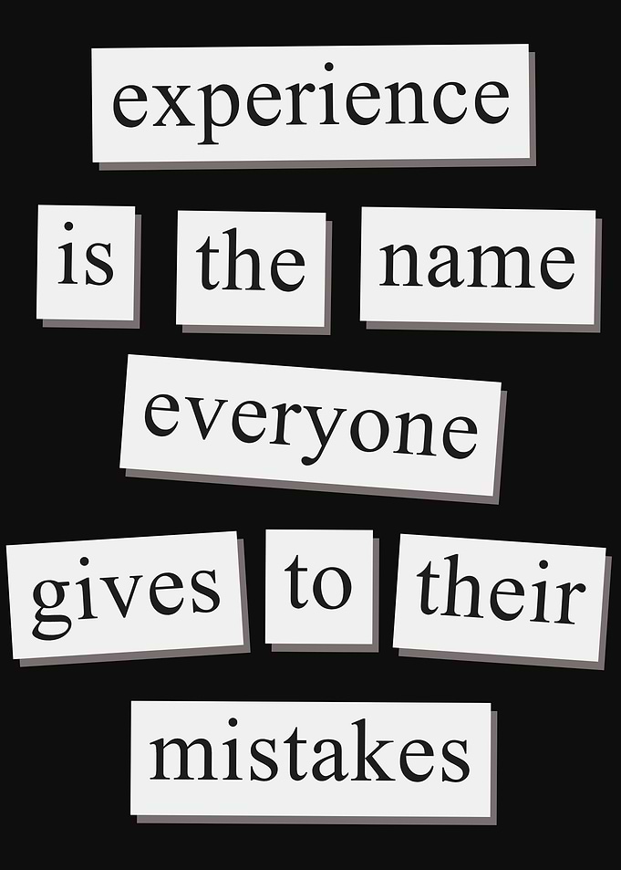 Experience Is The Name
