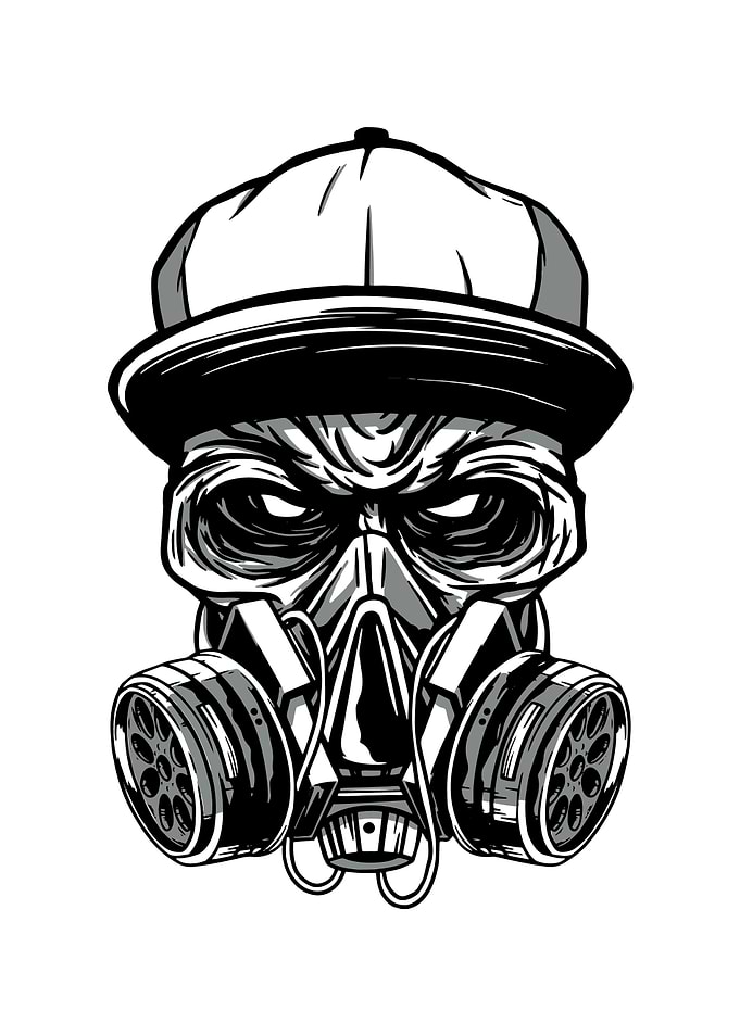 GAS MASK ZOMBIE