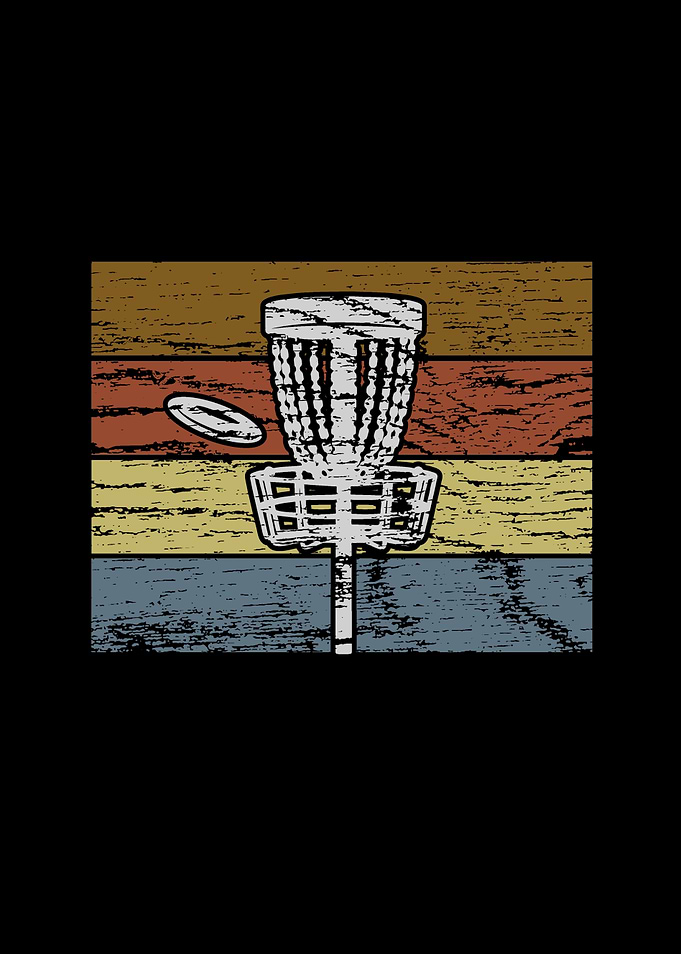 Frisbee Golf Retro
