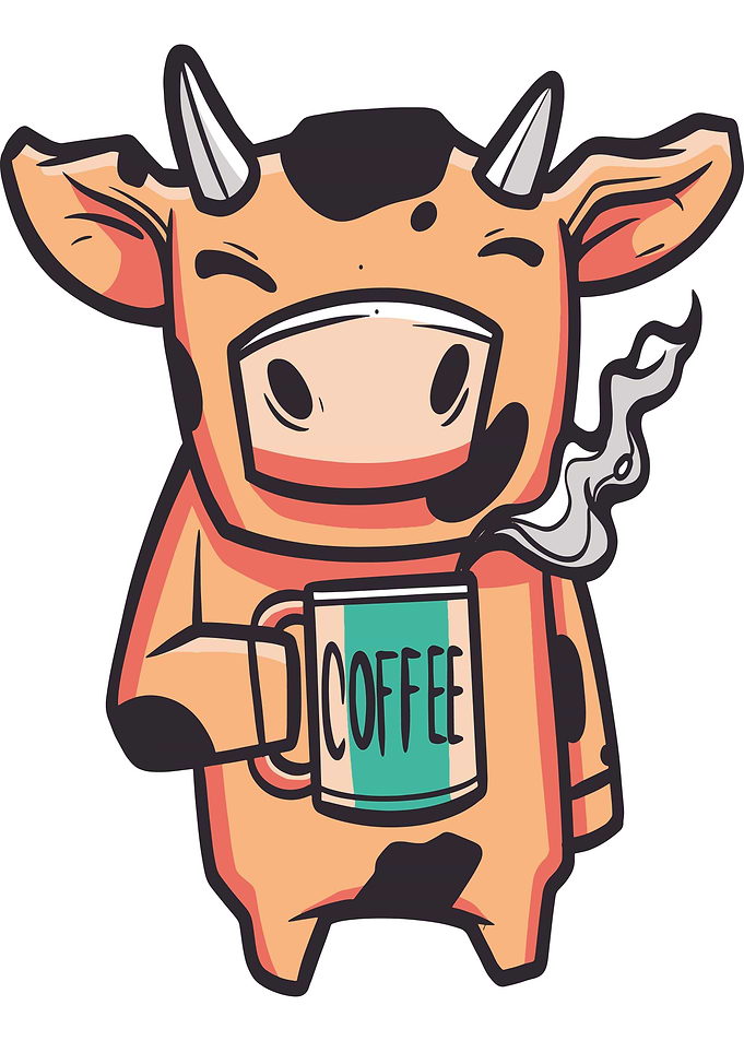 Cow Coffee Milk