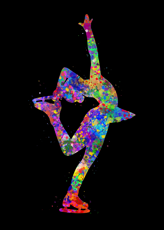 Ice skater girl