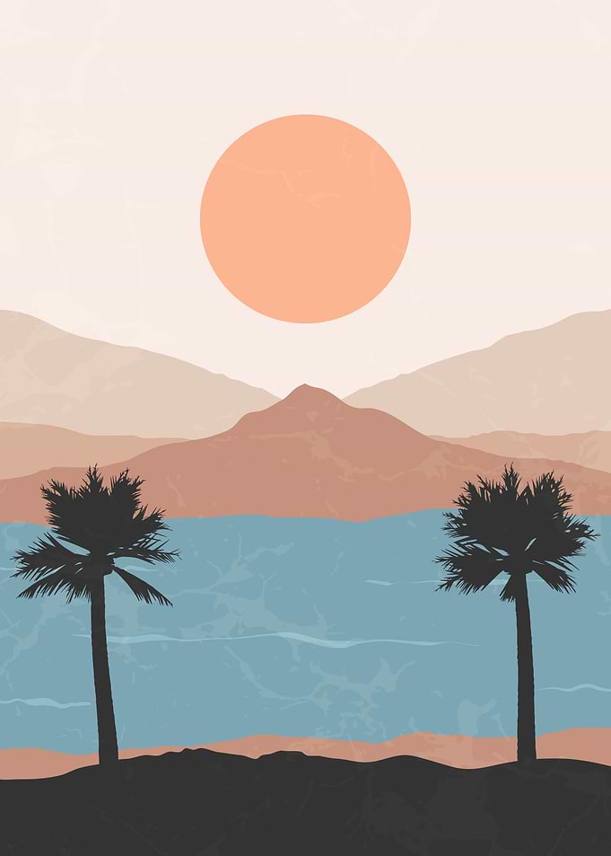 Beach Modern Artwork 2
