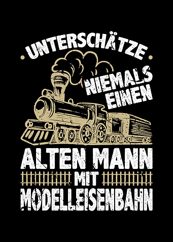 Mann Modelleisenbahn