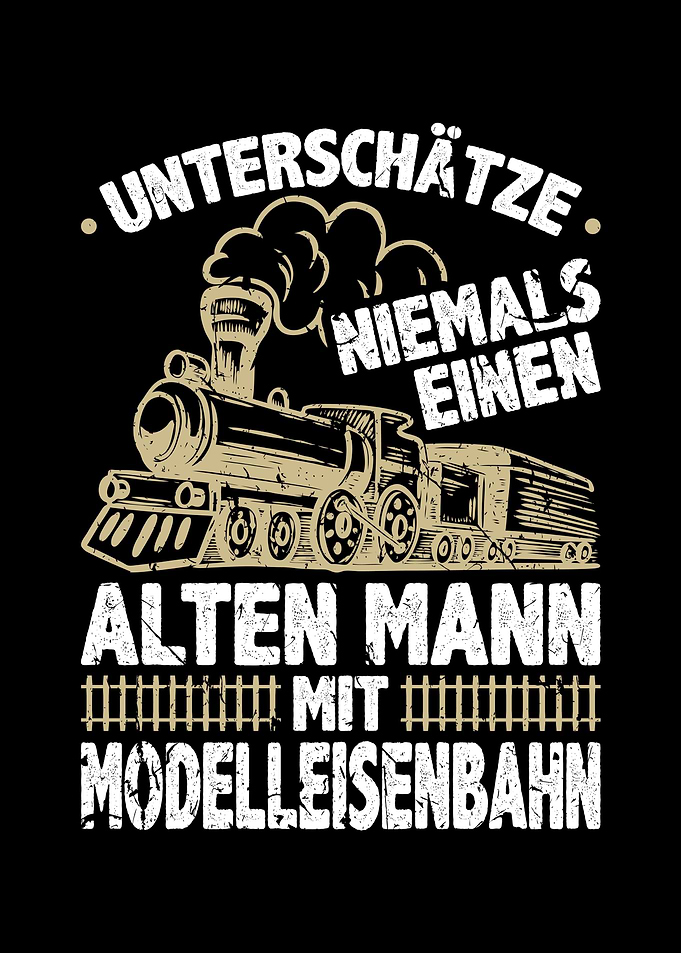 Mann Modelleisenbahn