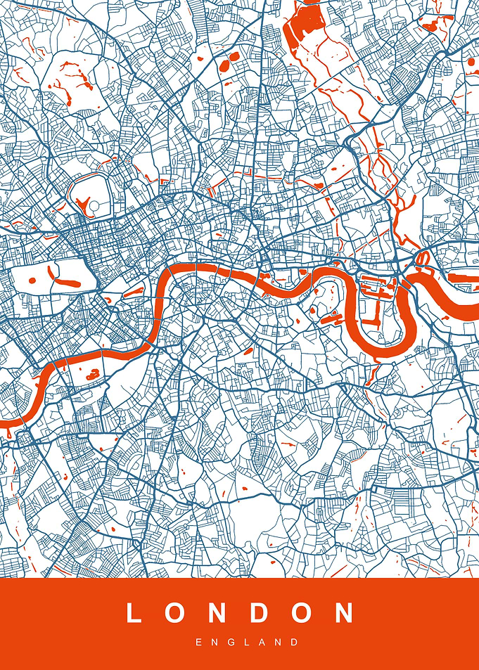 LONDON Art Map UK