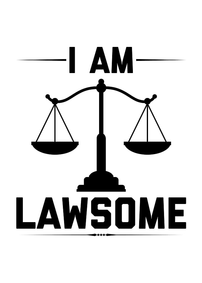 I Am Lawsome Lawyer Gift