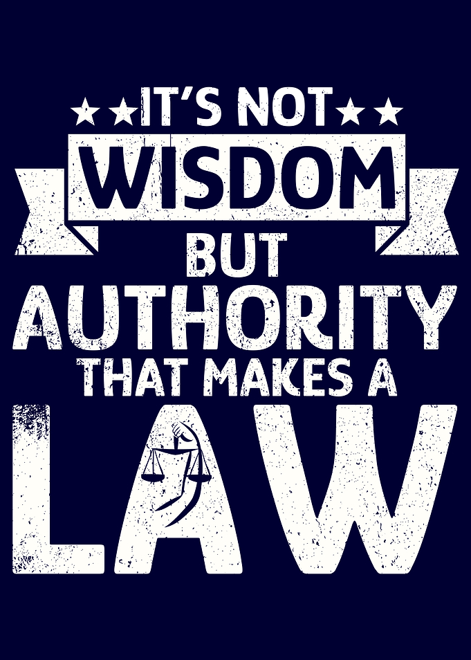 Wisdom Authority and Law
