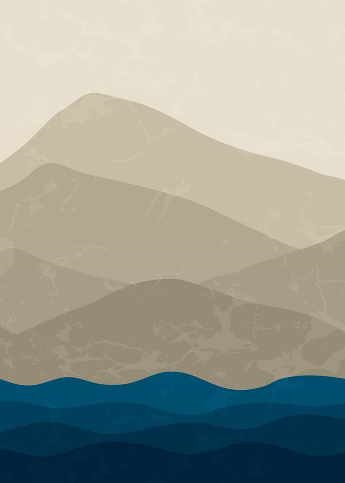 Sun and Mountain Art 3