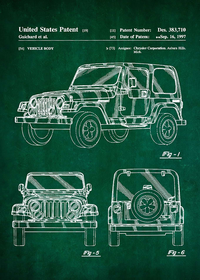 11 Jeep Wrangler Patent