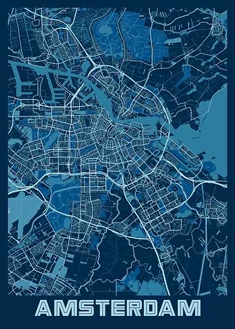 Amsterdam Peace City Map