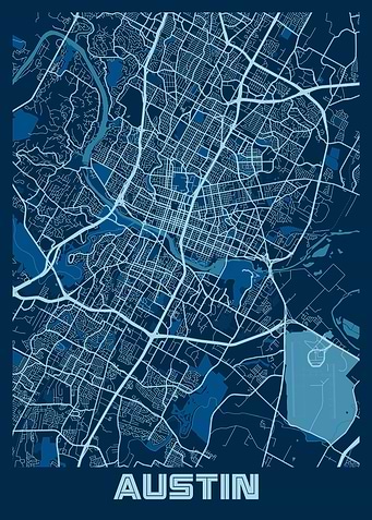Austin Peace City Map