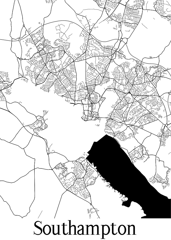 Southampton England Map