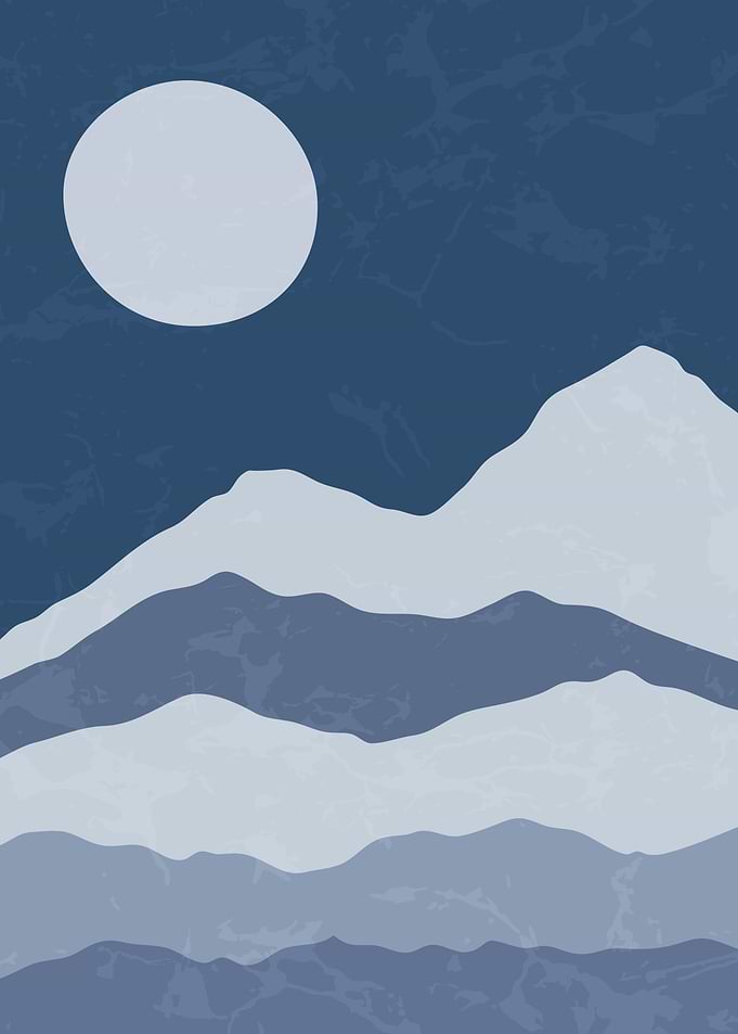 Moon Night View Art 3