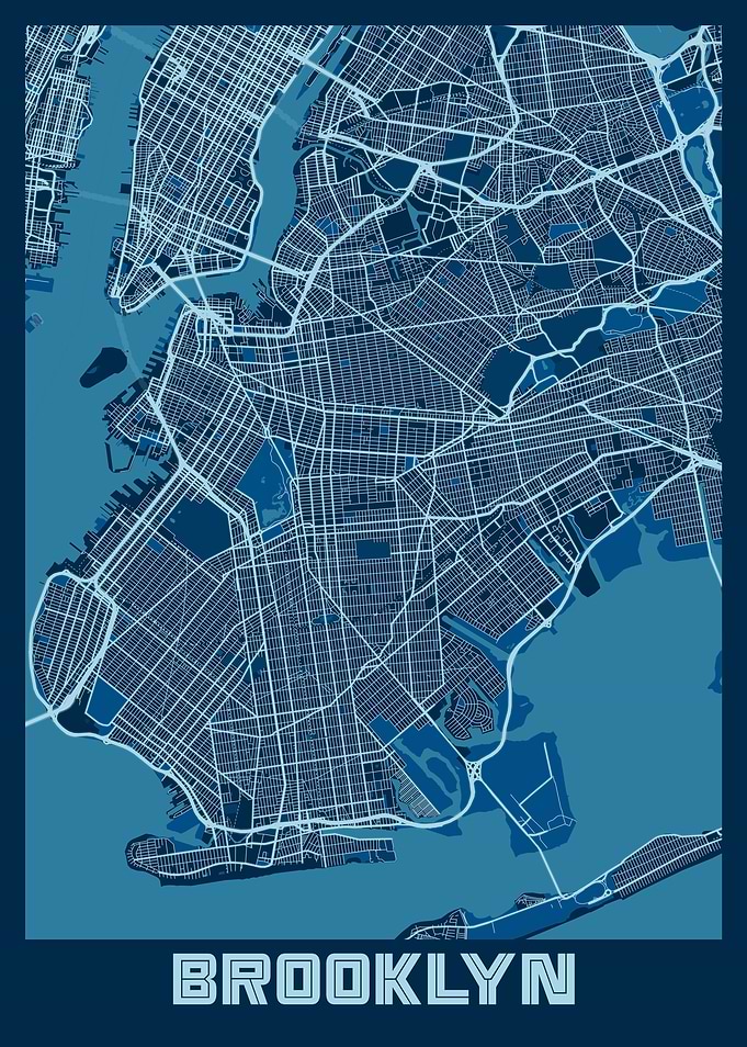 Brooklyn Peace City Map